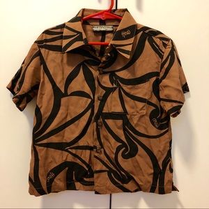 Aloha shirt for toddler boys EUC